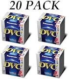 Panasonic DVM60EJ20P MiniDV Tapes 20 Pack For All MiniDV Cam