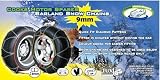 Pair of 16mm Snow Chains Tyre size 235 65 16