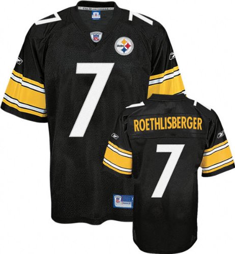 Ben Roethlisberger Reebok NFL Home Premier Pittsburgh Steelers Youth Jersey - Large (14-16)