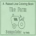The Farm Raised Line Coloring Book Level 1