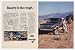 1985 Ford Eddie Bauer Bronco II 2-Page Print Ad (7455)