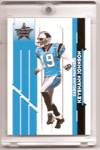 2006 Leaf Rookies & Stars Keyshawn Johnson Carolina Panthers Football Card #16 - Mint Condition - Shipped In Protective Acrylic Display Case!