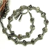 【PEACE】WALLET CHAIN BLACK ダイス ウォレットチェーン　シルバー シルバー ウォレットチェーン