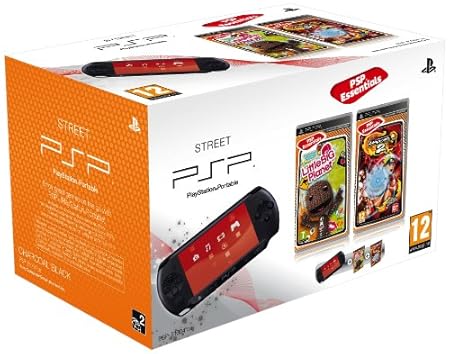 Console PSP Street (E1004 noire) + Little big planet - collection essentielles + Naruto Shippuden : ultimate Ninja heroes 3 - collection essentielles