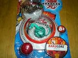 Bakugan BakuCore Starter Pack B3 with Tan Battle Damage Stug; Smokey Battle Damage Green Myriad Hades, and Smokey Red Battle Damage Mystery Ball