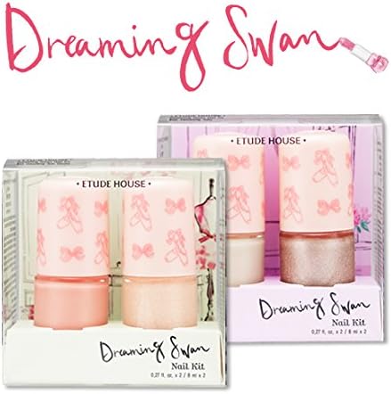 Etude House Dreaming Swan Nail Kit #2 Shining Tutu