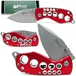 Red Devil Pocket Knife Folder - 440 Stainless Blade (fls)