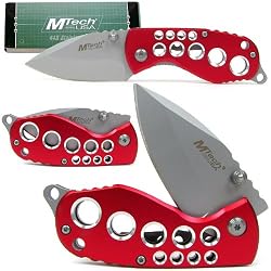 Red Devil Pocket Knife Folder - 440 Stainless Blade (fls)