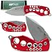 Red Devil Pocket Knife Folder - 440 Stainless Blade (fls)