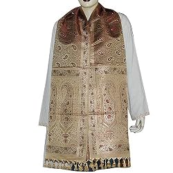 Girls Scarf Brocade Silk Outerwear 22 x 72 inches (ssb051)