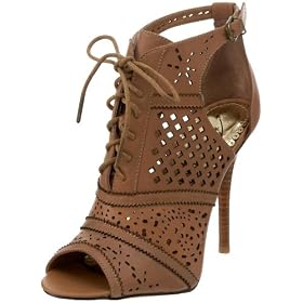 Naughty Monkey Womens Heaven On Earth Open-Toe Pump