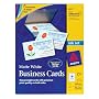 Avery Business Cards for Inkjet Printers, Matte, White, Pack of 250 (08371)