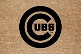MLB Chicago Cubs Flocked Door Mat