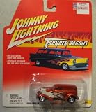 Johnny Lightning Thunder Wagons 1933 Ford Delivery Red