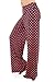 Boutique Republic Womens Various Fold Over Waist Print Palazzo Pants