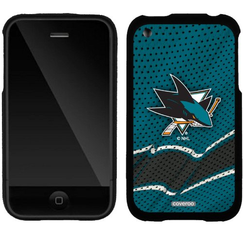 NHL San Jose Sharks - Home Jersey design on iPhone 3G/3GS Slider Case by Coveroo