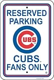 MLB Chicago Cubs Parking Sign