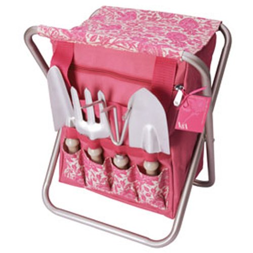 V&A Garden Stool And Tool Set