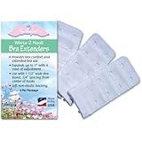NuAngel Bra Extenders - 2 Hook White