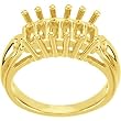 14K Yellow Gold Mother's Ring - 6 Gemstone -- YOU CHOOSE THE COLORS!