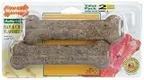 Nylabone Ham  Cheese - 2 pack Wolf Size 5 in.