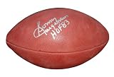 Sonny Jurgensen Autographed Football with HOF 83 Inscription