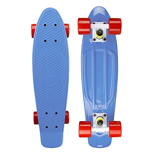 Zycle Fix Mayhem Penny Style Skateboard (Blue/Red, 22
