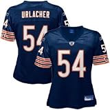 Brian Urlacher Reebok Navy Replica Chicago Bears Women's Jersey
