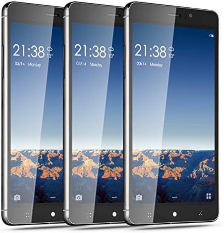 CHSLING Unlocked Dual SIM Phones 6.0" Anroid 5.1 MTK6580 Quad Core ROM 4GB 5.0MP Camera GSM/3G Quadband Cellphones Smartphones WIFI Bluetooth Black