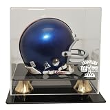 New York Giants NFL Super Bowl XLVI Champs Mini Helmet Display
