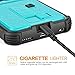 Newly ZVE Multifunctional Cigarette Lighter Cover for iPhone 6 Plus 5.5 Built-in Cigarette Lighter/Bottle Opener/Camera Stable Tripod/Shockproof Case (Blue-iPhone 6 Plus 5.5)