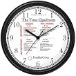 Habit 3 - Time Management Matrix or Quadrants - Teens (English Text) - Wall Clock from THE 7 HABITS - CLOCK COLLECTION by WatchBuddy Timepieces (Slate Blue Frame)