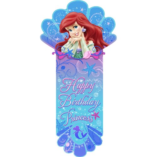 Little Mermaid Sparkle Party Birthday Banner - 1 count
