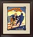 LSU Tigers vs Texas A&M Aggies Vintage Program Art (Framed) - 1944 Sugar Bowl