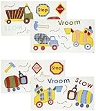 CoCo & Company Road Work Removable Wall Appliques by Cocalo [並行輸入品]