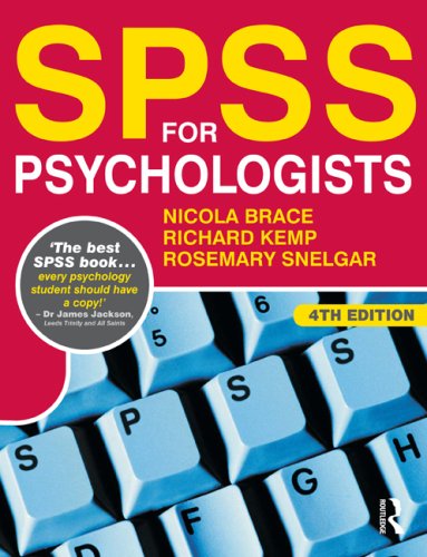 SPSS for Psychologists, Fourth Edition