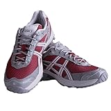 ASICS, 09S-QN876, Sportschuh, rubin grau, US 7 D 38 [6430]