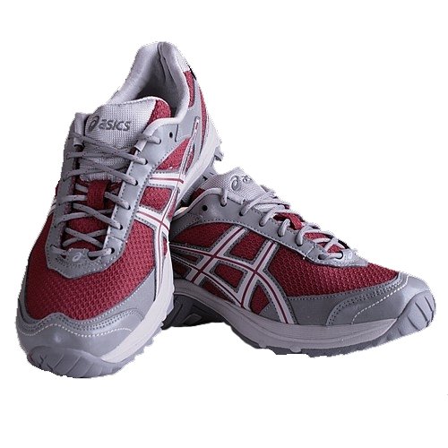 ASICS, 09S-QN876, Sportschuh, rubin grau, US 7 D 38 [6430]
