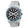 Bulova Men's 98B120 Marine Star Black Dial Bracelet Watch