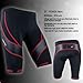 Santic Men's Cycling Shorts Red Half Pants 4D Padded Color Red M