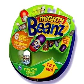 Spin Master Mighty Beanz 2009 NEW Series 1 Starter Pack Set 6 Beans