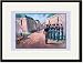 Black Framed/Matted Print 17x23, U.S. Navy: Firing Squad
