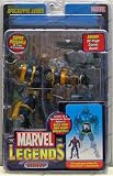 Eigenschaften TOY BIZ MARVEL / MARVEL LEGENDS - APOCALYPSE SERIES - BISHOP - GLATZE / VARIANTE - ACTION FIGUR - mit 32 Seiten Comic