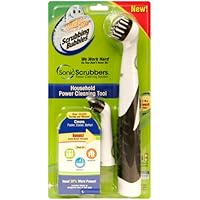 SonicScrubbers HT Scrubbing Bubbles Power Household Cleaning Tool and Brushes