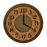 Rustic Ranch Wood Clock - 12"