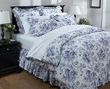Pinzon Italian Floral Percale Full/Queen Duvet