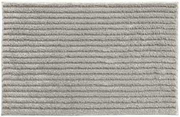 Grund Basics Riffle Bath Rug, 21-Inch by 34-Inch, Mineral Grey