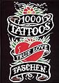 1000 Tattoos (English and German Edition)