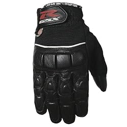 Joe Rocket Fuel Men's Suzuki Leather Sports Bike Racing Motorcycle Gloves