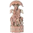 Lord Krishna and Radha Antique Figurine (sos390)
